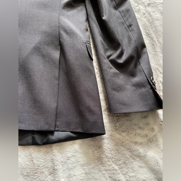 Kennith Cole Reaction Mens black/gray Suit Blazer size 40R - Picture 7 of 8